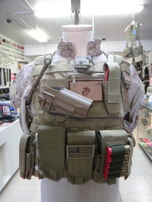 For your tactical gear needs.  We can help you plan and assemble your chest rig!