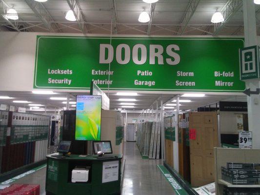 Lots of great doors in stock and to order