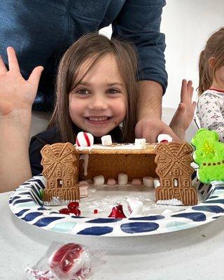 Gingerbread House for a Christmas Party!