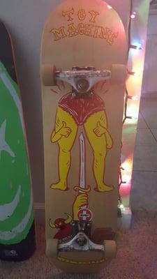 new toy machine board -- leo romero