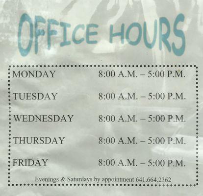 Business hours