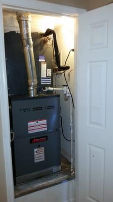 16 seer variable speed drive Amana Furnace & Coil