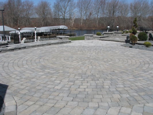 24' Paver Circle Patio