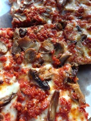 Pepperoni & Mushroom Pizza!