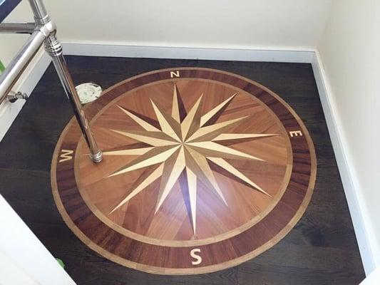 Hardwood Floors Medallion design