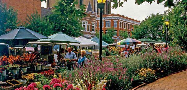 Beautiful Fayetteville, Ar.  #5 of the top 10 places to live in the U.S.  Come grow with us!