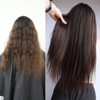 Color/Cut, Machine Sown Extensions