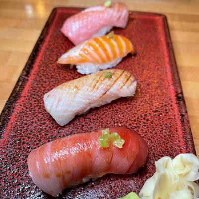 Belly Flight + Chu Toro Nigiri