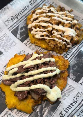 Tostones rellenos