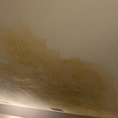 Ceiling Damage from the AC leak