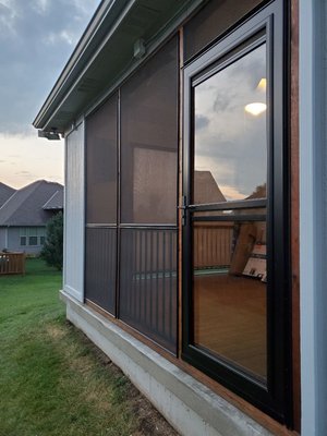 Screened in porch