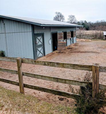 Barns and corrals