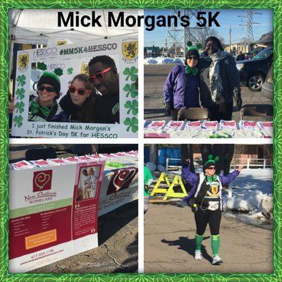 Sponsoring the Mick Morgan 5K run in support of Meals on Wheels.