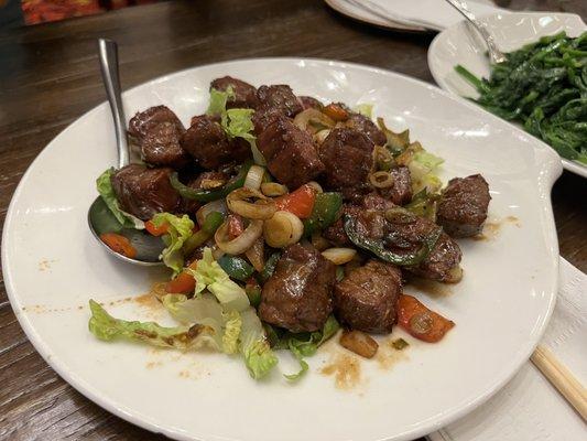 Vietnamese seared flank steak