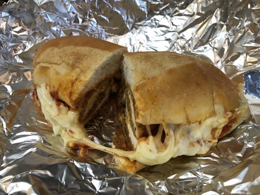 Chicken parm sandwich