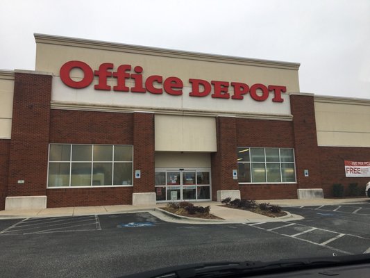 The business end of Office Depot.