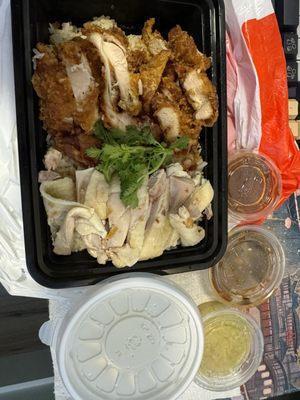 Combination Chicken Rice