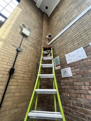 Security camera install