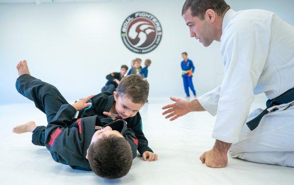 Kids Jiu Jitsu Martial Arts Classes. Character development and personal growth for kids 4 years and up! Book a free trial now!