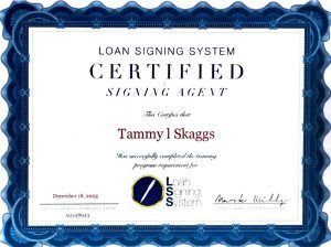 Certified Loan Signing System Agent