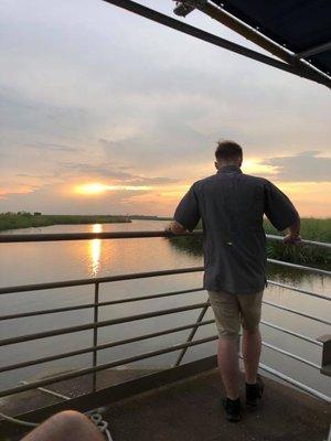 Sunset on Bayou Des Allemands (Petit Lac Des Allemands)