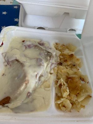 Cream Chipped Beef Breakfast Specialty