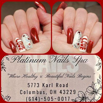 Come get your Valentine Day nails