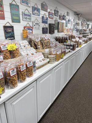 Selection of popcorns