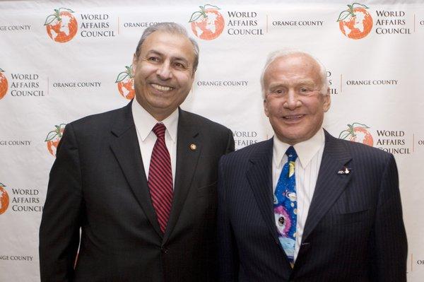 Meeting with Mr. Buzz Aldrin, former astronaut, and Command Pilot in the United States Air Force