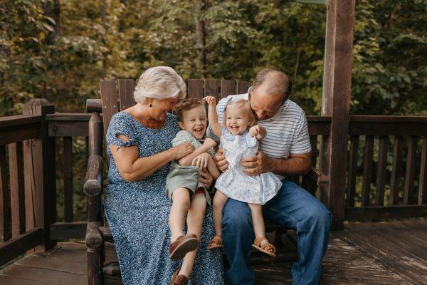 Invite grandparents to your session. 3