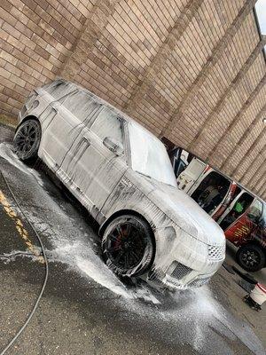 Foam wash