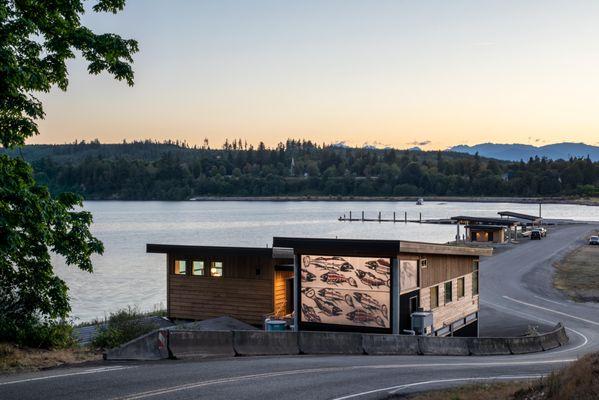 Port Gamble S'Klallam Tribe Hatchery and Beach Shelter, Kingston, WA