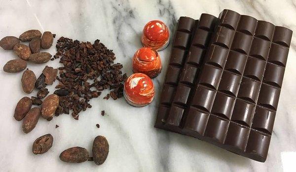 Join us for a tour to see how we transform chocolate from the cacao bean to truffles and chocolate bars.