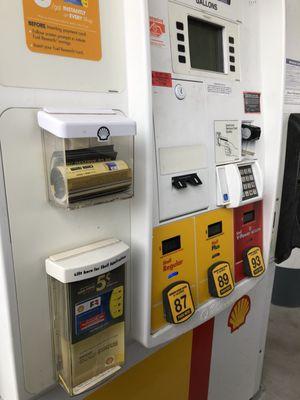 Get your credit card application right at the pump