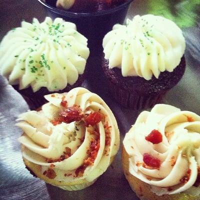 Gigi's bacon/chocolate cupcakes