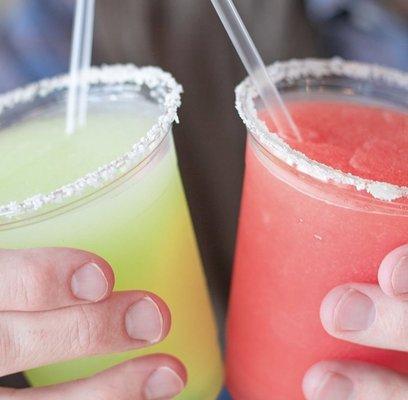 Strawberry and Lime Margaritas