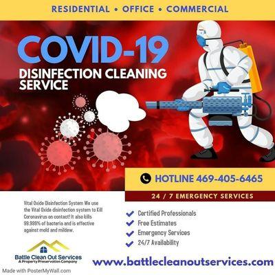 Covid-19 disinfecting