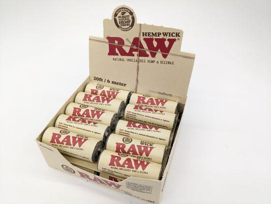 Raw Hemp Wick