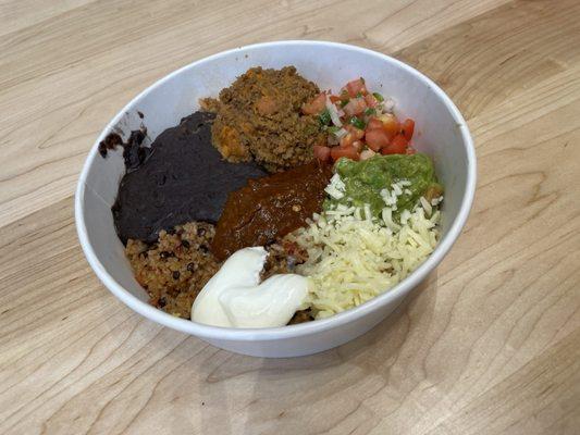 Red Rice & Lentil Grain Bowl