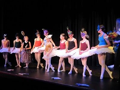 The Masquerade Ball of Cinderella with our homemade costumes and ornate masques!