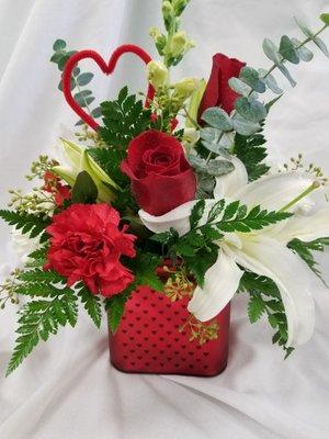 Queen of Hearts bouquet for Valentine's Day! $49.99