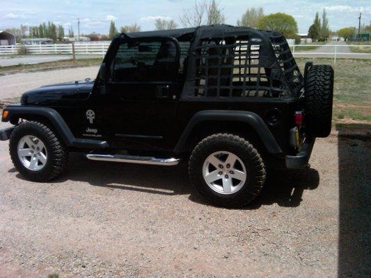 Excellent job painting the hood on my Jeep Wrangler!