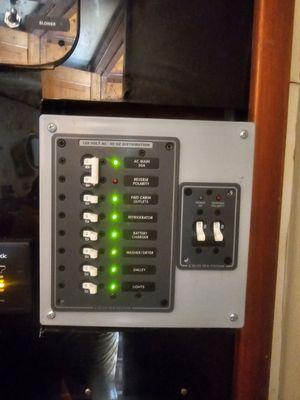 Electric panel 115VAC MAINs upgrade