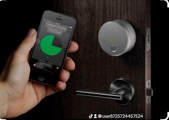 Residencial lock with Bluetooth