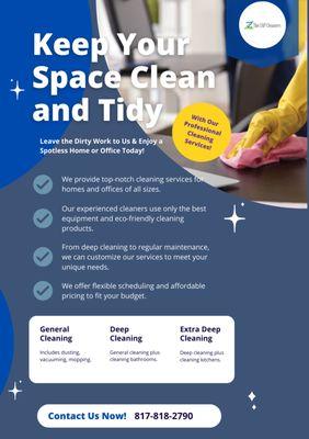 Keep Your Office Space Clean and Tidy. Leave it up to us to get our hands dirty. Contact us now for your FREE estimate now!