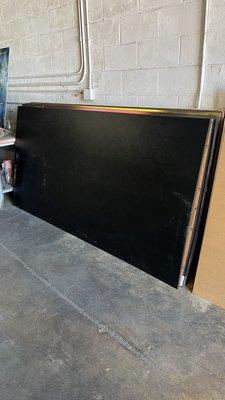 3/8" black abs plastic sheet