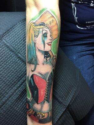 Harley Quinn tattoo