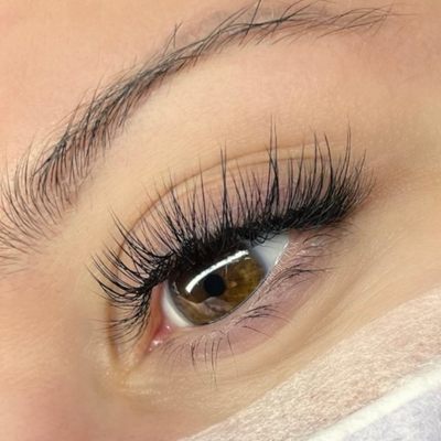 Hybrid Lash Extensions + Lower Lash Tint