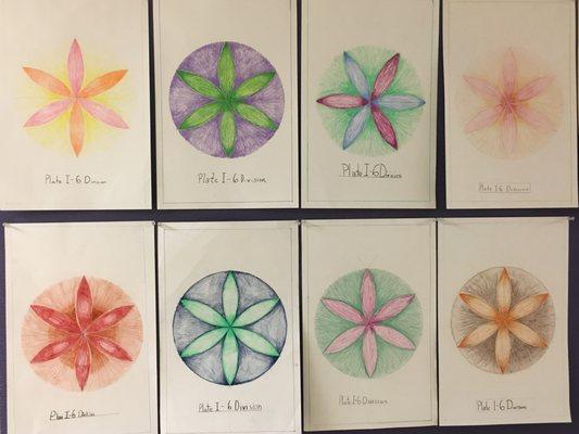 Waldorf School of Atlanta - student work in geometry