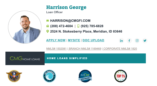 Harrison George | NMLS ID# 1502081